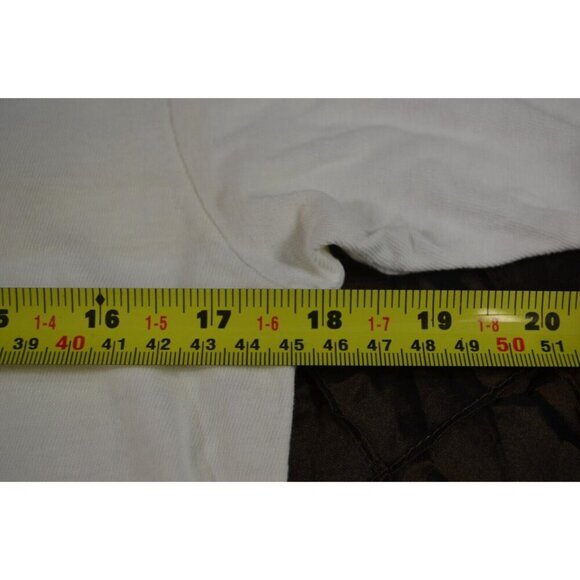 West Vancouver 14 Kilometer Coho Run 1990 Medium White Shirt Hanes Vintage YMCA - Picture 11 of 12